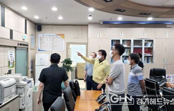 시흥시, 폭우상황 관리 '만전' 임병택 시흥시장 "피해 최소화" 주문