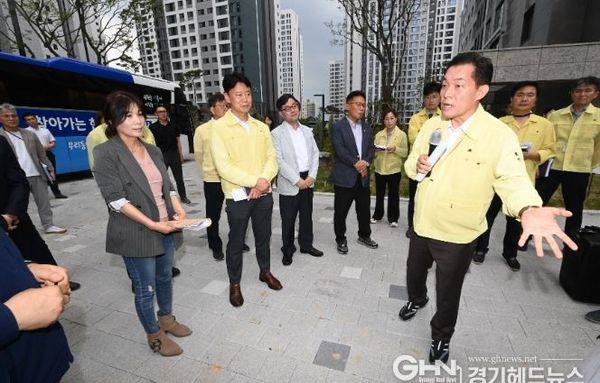 이재준 수원특례시장,황골육교,영흥공원 푸르지오 파크비엔 단지에서 '찾아가는 현장시장실'