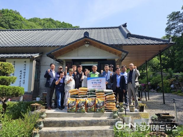 안성시 금광면 미륵정사, 부처님 오신 날 맞이 쌀 50포 기부