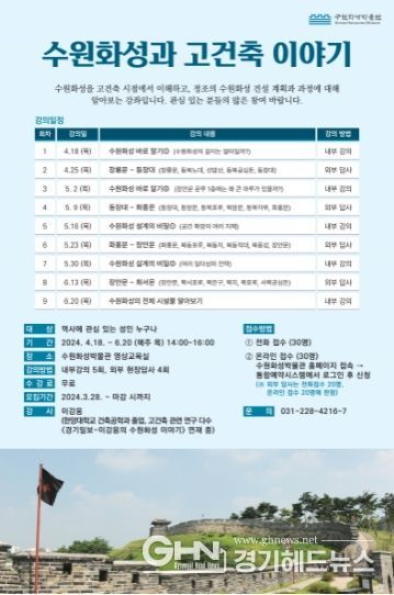 수원화성과 고건축이야기 포스터