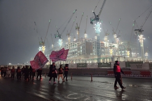 원삼 주민들, 반도체 공사 중단 및 안전 대책 촉구하며 대규모 거리 시위