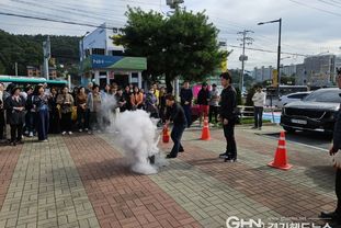 광주시 탄벌동, 관계기관과 소방 합동훈련 실시