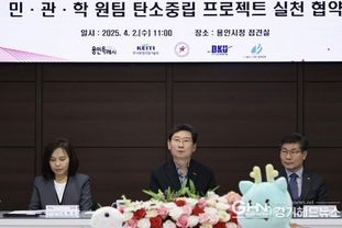 용인특례시, 기후환경에너지부 주관 '2025년도 탄소중립포인트제' 우수 지자체 선정