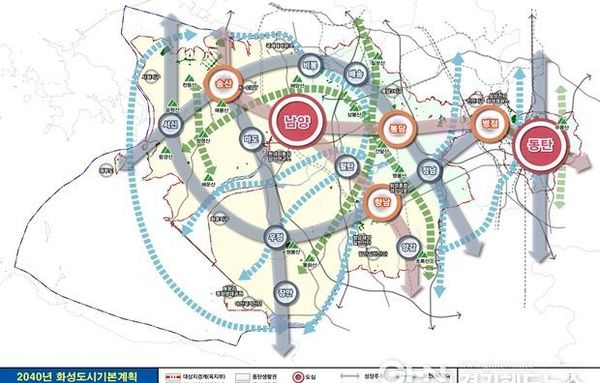 화성시, 2040년 도시기본계획 최종승인, … 경기남부 거점도시 도약 발판 마련