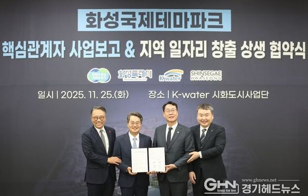 김동연, “국제테마파크는 100조+ 투자유치의 화룡점정. 화성시 상전벽해 변화 기대”