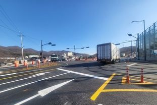 경기도, ‘국지도 98호선 도척~실촌 도로확장공사’ 부분 개통