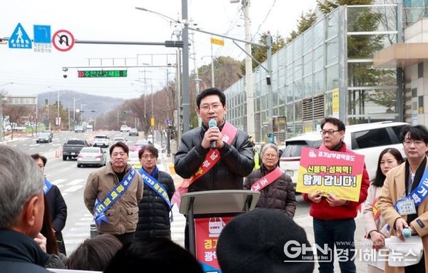 이상일 용인특례시장, “수지구 염원 경기남부광역철도 반드시 실현시키자”