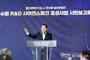 수원 R&D사이언스 파크, 내년 1월 도시개발구역 지정