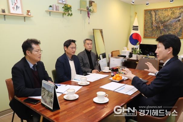 오후석 행정2부지사 김민철 국회의원 만나 경기북부특별자치도 설치 의견 청취