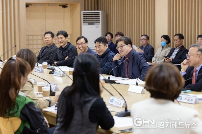 팔달산상인회 간담회