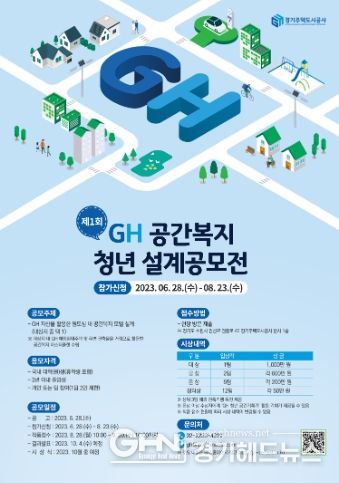 제1회 GH 공간복지 청년 설계공모전 포스터