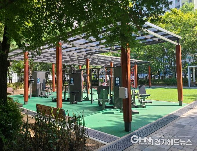 용인특례시가 지난달 31일 수지구 죽전동 죽전체육공원의 정비를 완료했다.