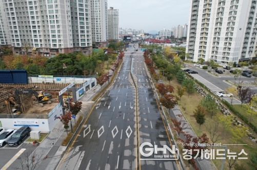 안성시, 친환경 클린앤쿨링로드 준공