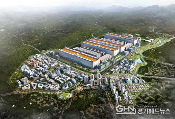 용인 반도체클러스터 일반산업단지 조감도