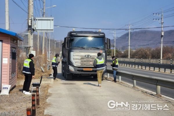 안성시 2024년 과적차량 단속 실시