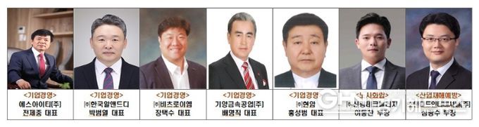 안산시는 지난 15일 고용 창출과 산업 발전에 기여하고 근로자 안전에 공헌한 중소기업 대표와 근로자 등 총 7명을 제27회 안산시 중소기업대상 수상자로 선정했다.