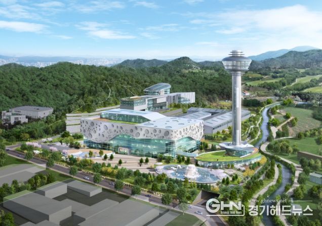 용인특례시가 건립 추진중인 자원회수시설 '용인그린에코파크' 조감도