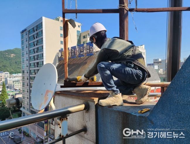 시흥시, 우기 대비 상가 간판 관리책임 강화 사업 완료