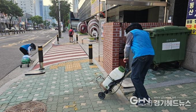 월곶동 마을방역단, 현장 중심 통합 안전 예찰 ‘앞장’