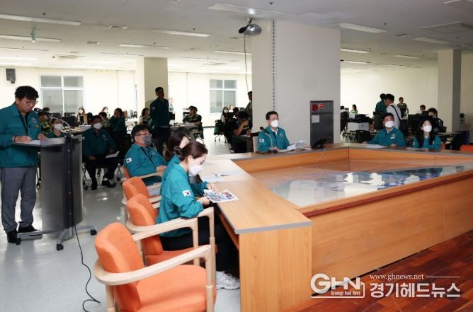 오산시의회 ‘2024 을지연습’참가 기관 격려 방문