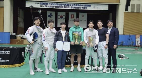 광주 펜싱팀, 전국 펜싱선수권대회 겸 국가대표선수 선발대회 단체전 1위 및 개인전 3위 쾌거