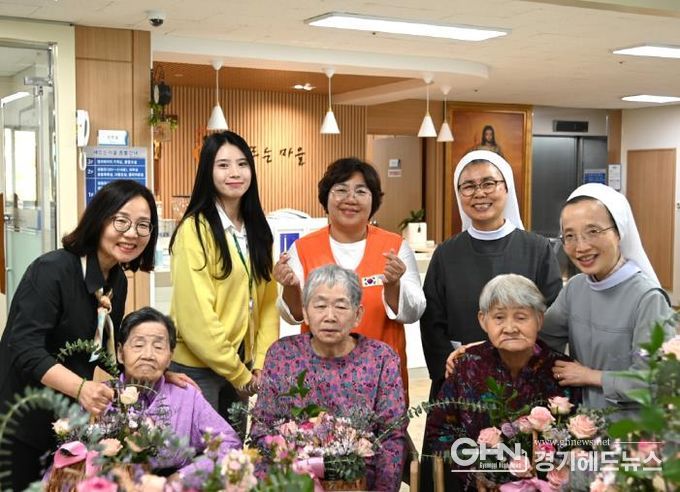 화성도시공사, 임직원 참여 '사랑의 꽃꽂이'로 지역 사회에 나눔 실천