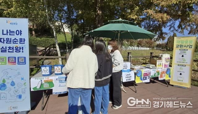 화성시,자원순환 실천의 장'2024재활용나눔장터'성료