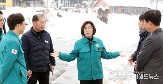 안성시, 폭설 피해 관련 특별재난지역 선포 건의