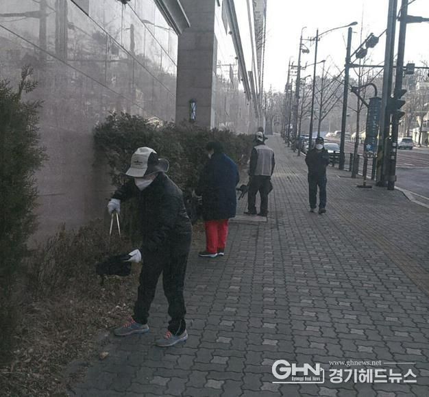 성남시 어르신 소일거리 분야 중 환경정비