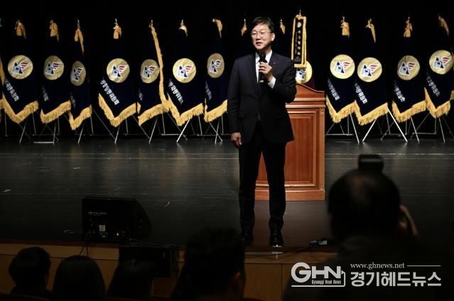 이민근 안산시장, 바르게살기운동 안산시협의회 회원대회 참석해 격려