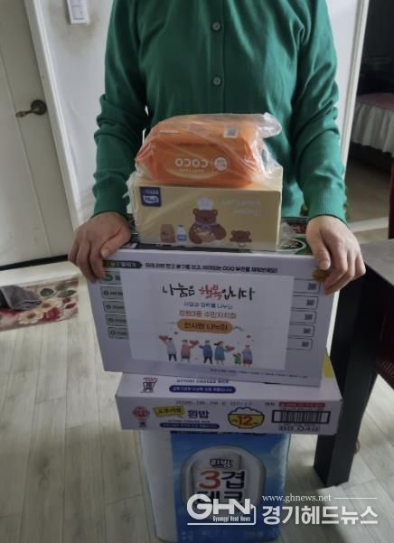 시흥시 정왕3동 주민자치회 '천사랑 나누미', 2025 사랑의 꾸러미 전달