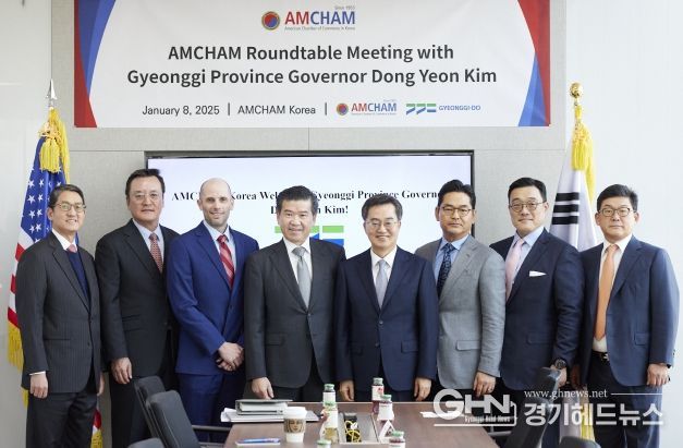 김동연 경기도지사, “정치지도자들이 경제와 대외관계의 중요성 인식해야. 나부터 앞장 설 생각” 제임스 김 회장, “김동연 지사 리더십에 대한 확신이 있다. 미국에 한국 기업들이 미국 경제에 기여하고 있다는 메시지 전달할 것”