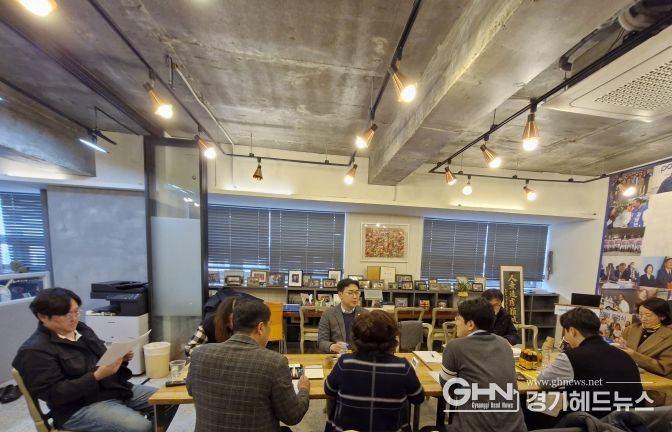 문승호 경기도의원, 복정2지구-신흥초 경계 흙막이 철거 방안 간담회 개최