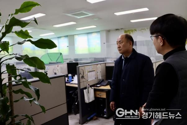 경기도의회 이영희 의원, 경기 120 콜센터 찾아 상담사 근무 여건 직접 확인