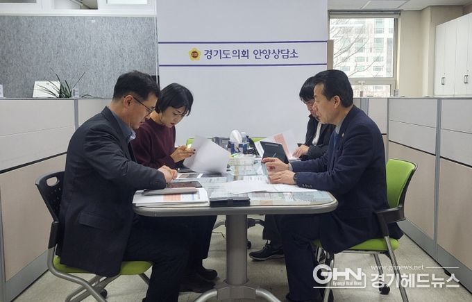 김성수의원, 지역 발전 위한 핵심 사업 예산 논의