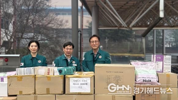 오산시, 자매도시 안동에 산불 피해 구호물품 긴급 전달