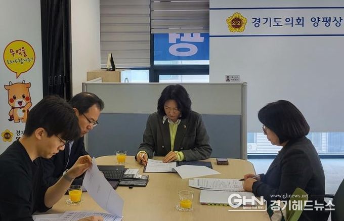 경기도의회 이혜원 의원, 제3차 경기도 지역균형발전사업 평가 및 성과사업 지원계획안 업무 보고 받아