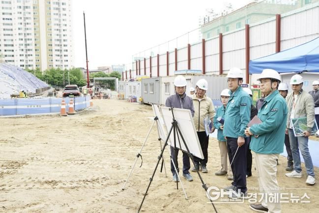 광주시, 주요 사업장 현장 점검…생활밀착형 기반시설 조성 박차