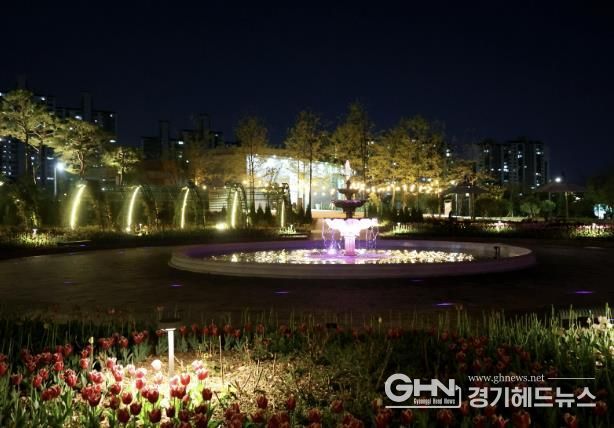 일월수목원 야간 개장