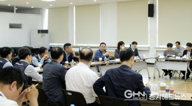 처인구 SK에코플랜트와 반도체클러스터 점검회의