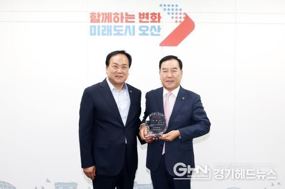 오산시, 황선명 법무부 청소년범죄예방위원회 회장 ‘1일 명예시장’ 위촉