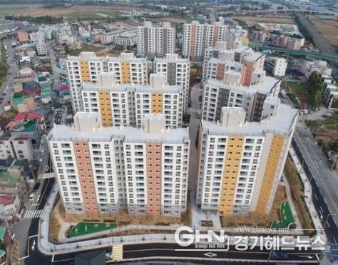 송탄역 서희스타힐스 아파트 전경
