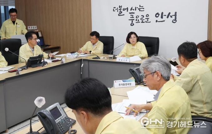 안성시, 집중호우 대응 철저‥'시민안전 총력'