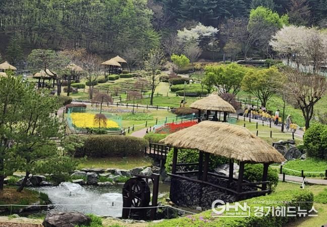 용인특례시 농촌테마파크 여름철 전경