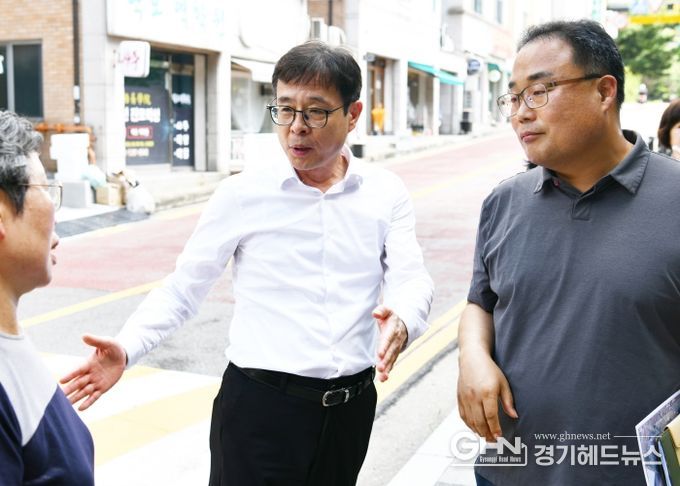 장수석 영통구청장, 교통 민원 현장 방문...주민 불편 직접 살펴