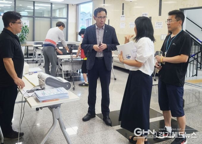 수원시 장안구, 민생회복 소비쿠폰 접수 첫날 현장 점검
