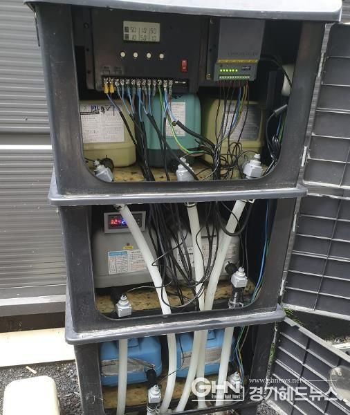 용인특례시가 소규모 개인하수처리시설 IoT시스템 시범사업을 추진하고 있다.
