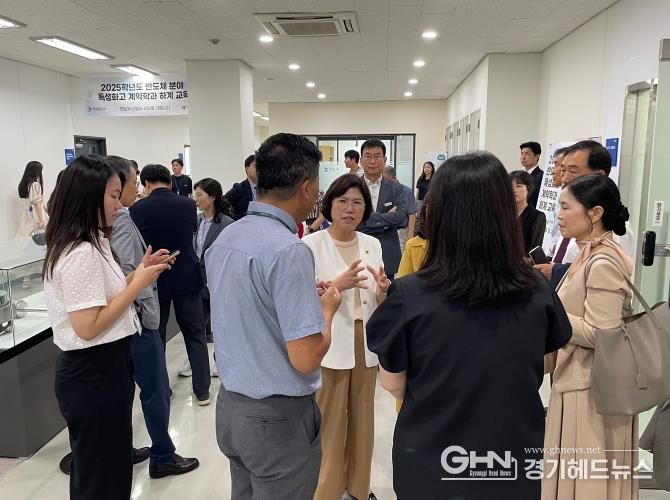 경기도의회 이애형 의원, 미래 산업 인재 양성...교육과 산업의 가교 역할 이어간다