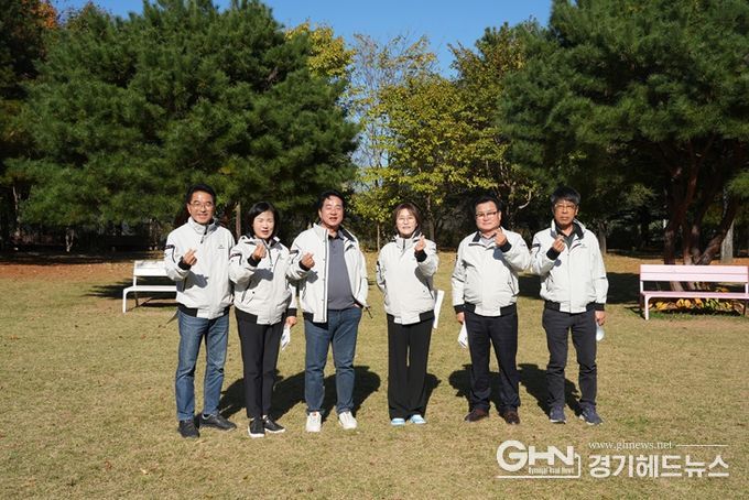 강원도특별자치도립화목원 방문한 평택시의회 산업건설위원회