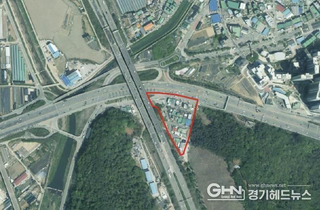 상록구 '건건3지구' 위치도